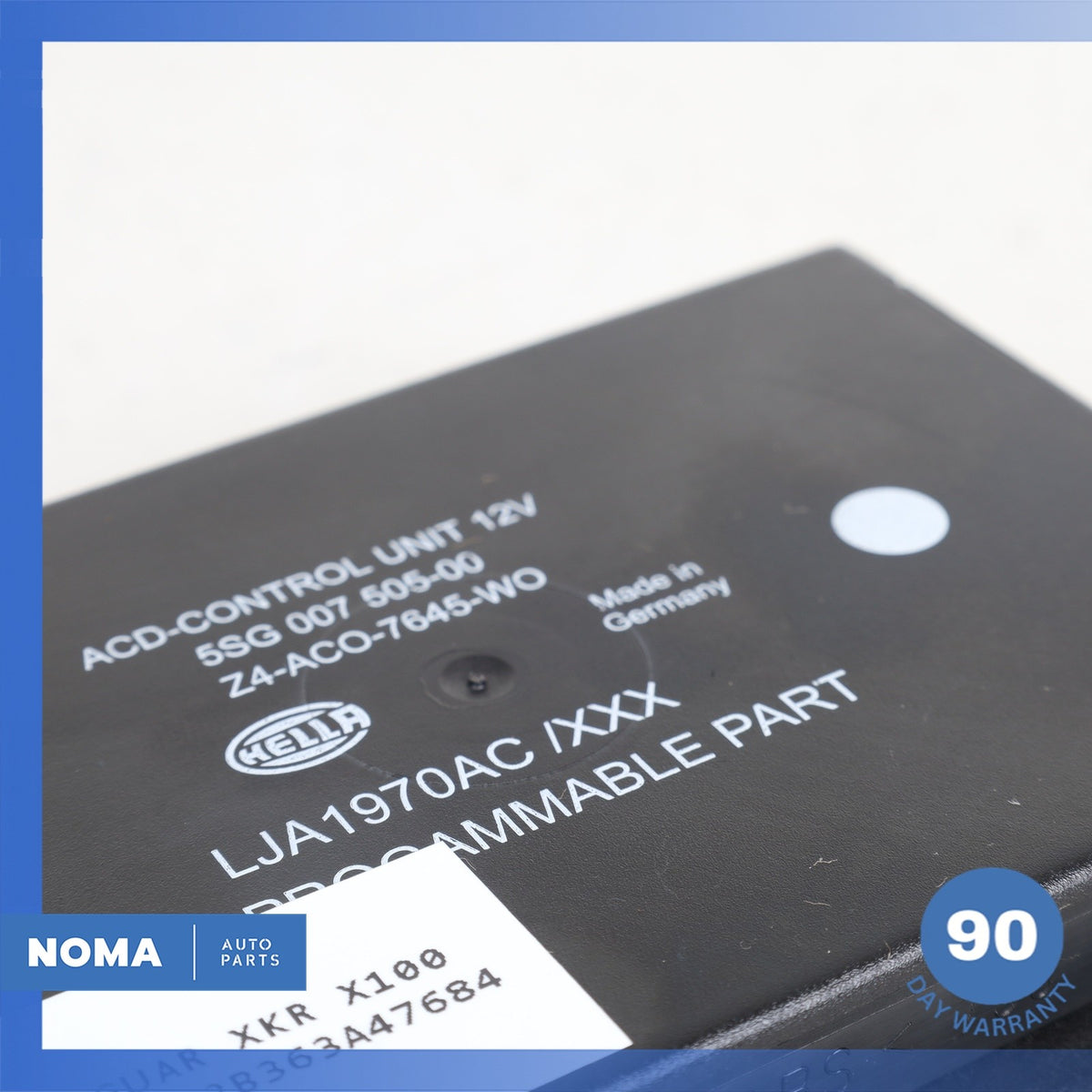 97-06 Jaguar X100 XKR XK8 Adaptive Damping Control Module LJA1970AC OEM 62k - photo 3