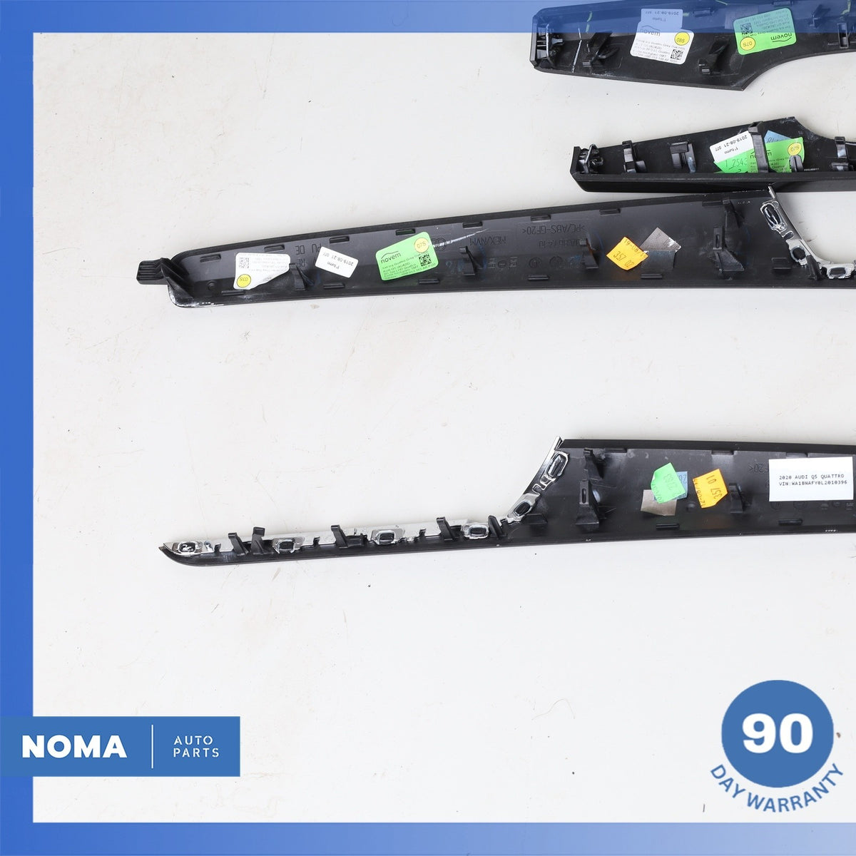 18-20 Audi FY Q5 SQ5 Dash Dashboard & Door Molding Trim Set Wood OEM - photo 14