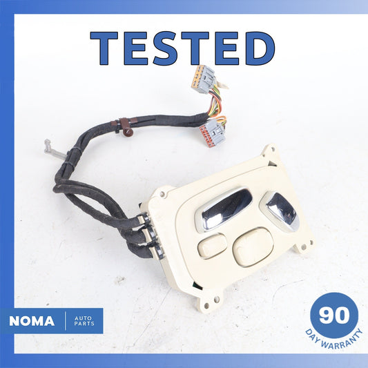 04-09 Jaguar X358 XJ8 VDP Front Right Seat Adjustment Switch 7W9314B566DA OEM - photo 1