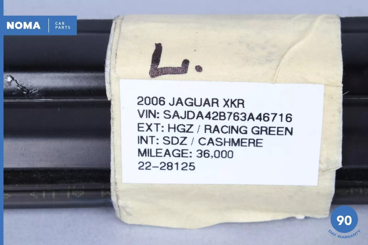 97-06 Jaguar X100 XKR Convertible Left Side Quarter Window Molding Seal Set OEM - photo 11
