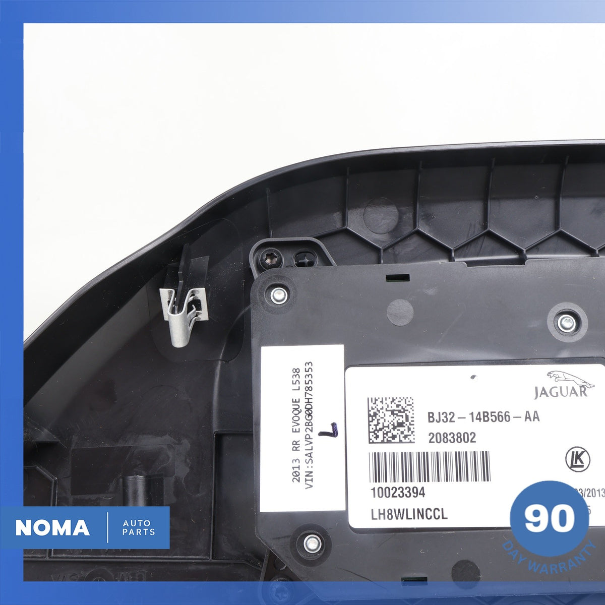 12-19 Range Rover Evoque L538 Front Left Seat Adjustment Switch w/Trim OEM - photo 9