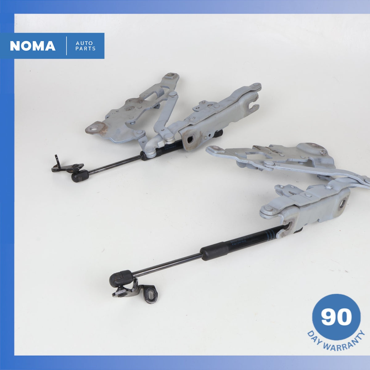 11-19 BMW ActiveHybrid 5 640i Left & Right Hood Bonnet Hinge Strut Set of 2 OEM - photo 15