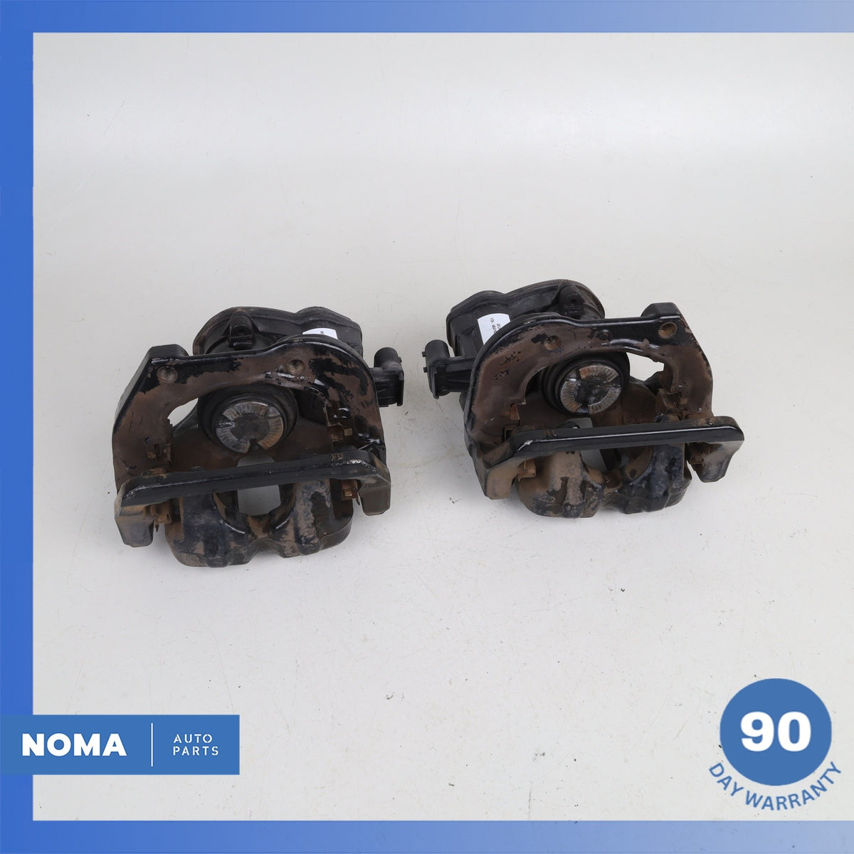 12-19 BMW F13 650i 640i M-Sport Rear Left & Right Side Brake Caliper Set OEM - photo 15