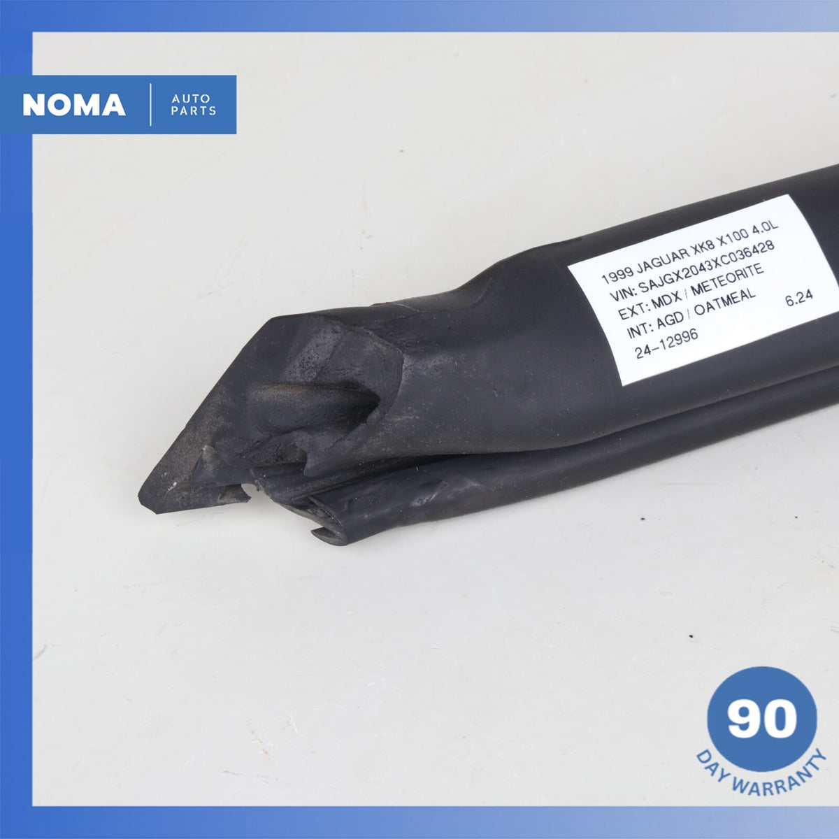 97-06 Jaguar X100 XK8 Convertible Top Roof Left Outside Molding Seal OEM - photo 4