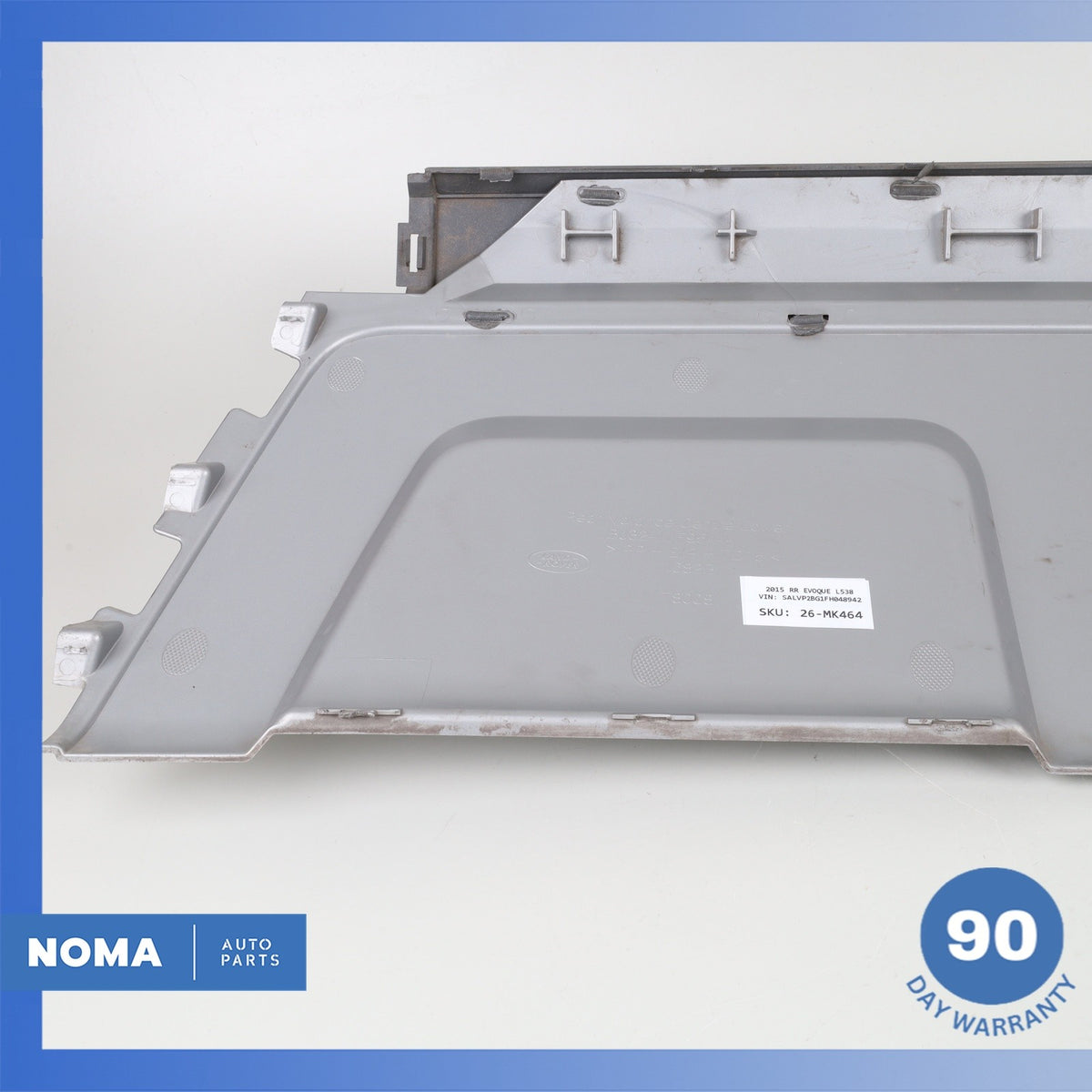 12-15 LR Range Rover Evoque L538 Front Bumper Lower Cover Panel Shield OEM - photo 5