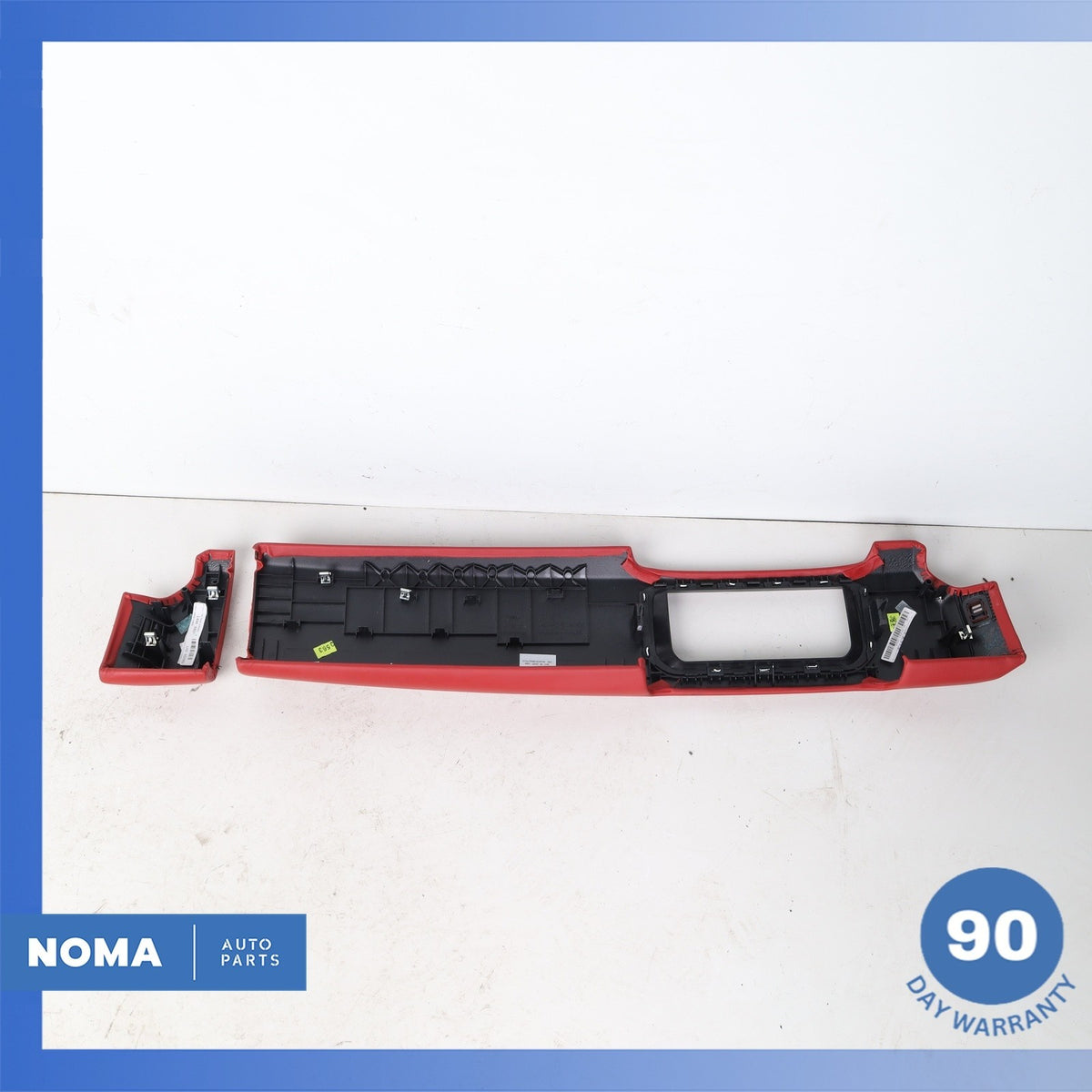 17-19 LR Range Rover Sport L494 Dash Dashboard Cover Panel Trim Set Red OEM - photo 8