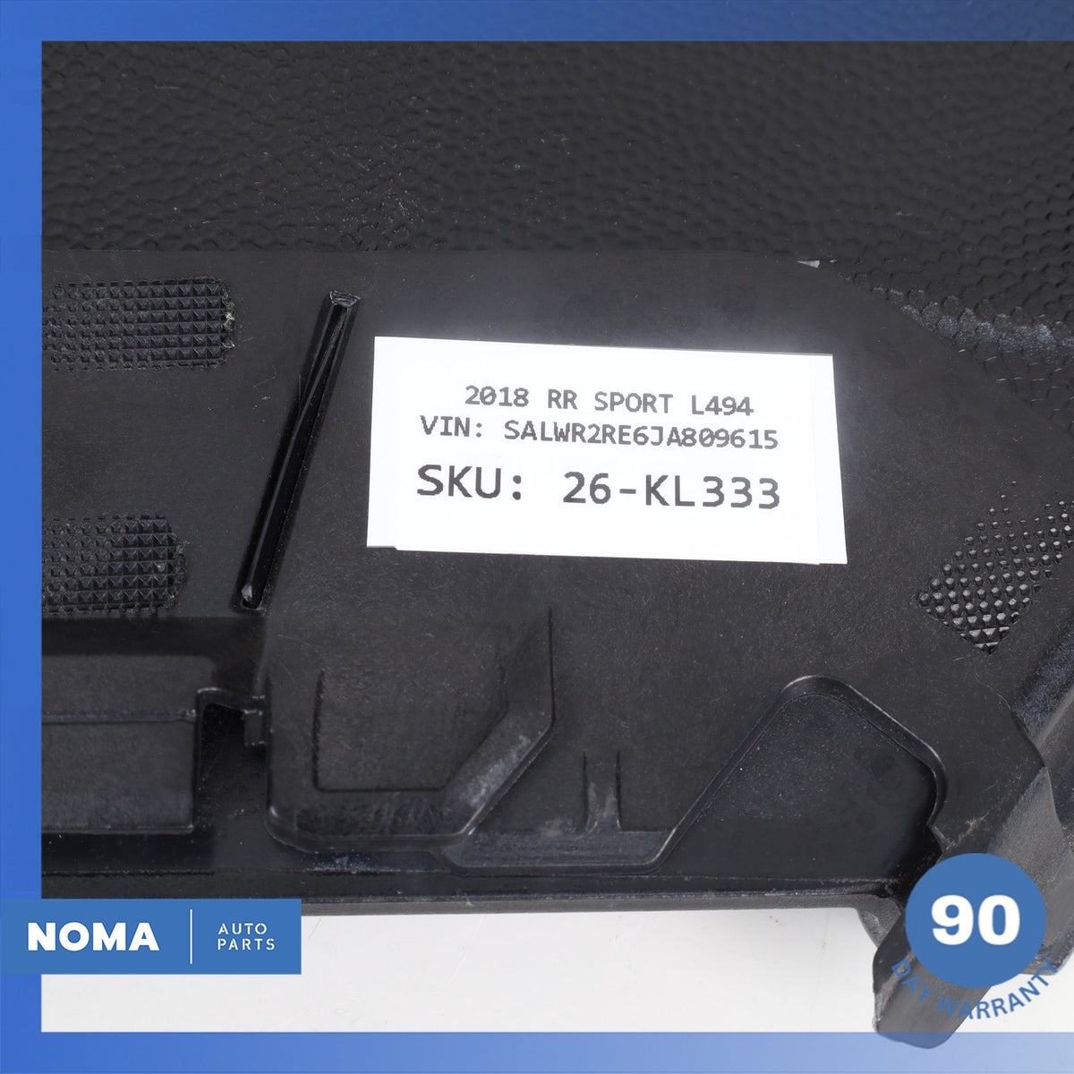 14-22 LR Range Rover Sport L494 Rear Right Side Exterior D-Pillar Molding OEM - photo 17
