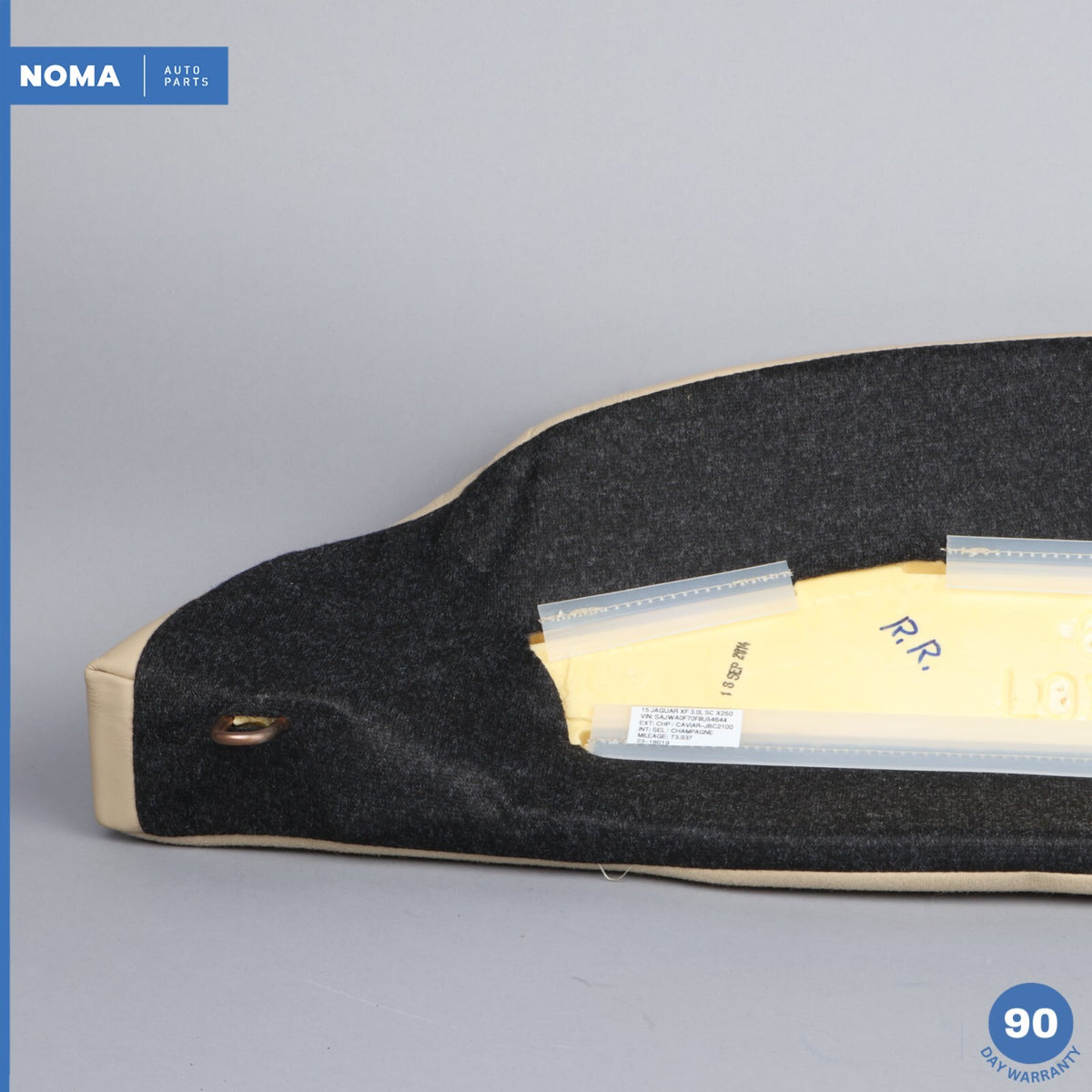 12-15 Jaguar XF X250 Rear Right Passenger Side Seat Bolster Cushion Trim SEL OEM - photo 10