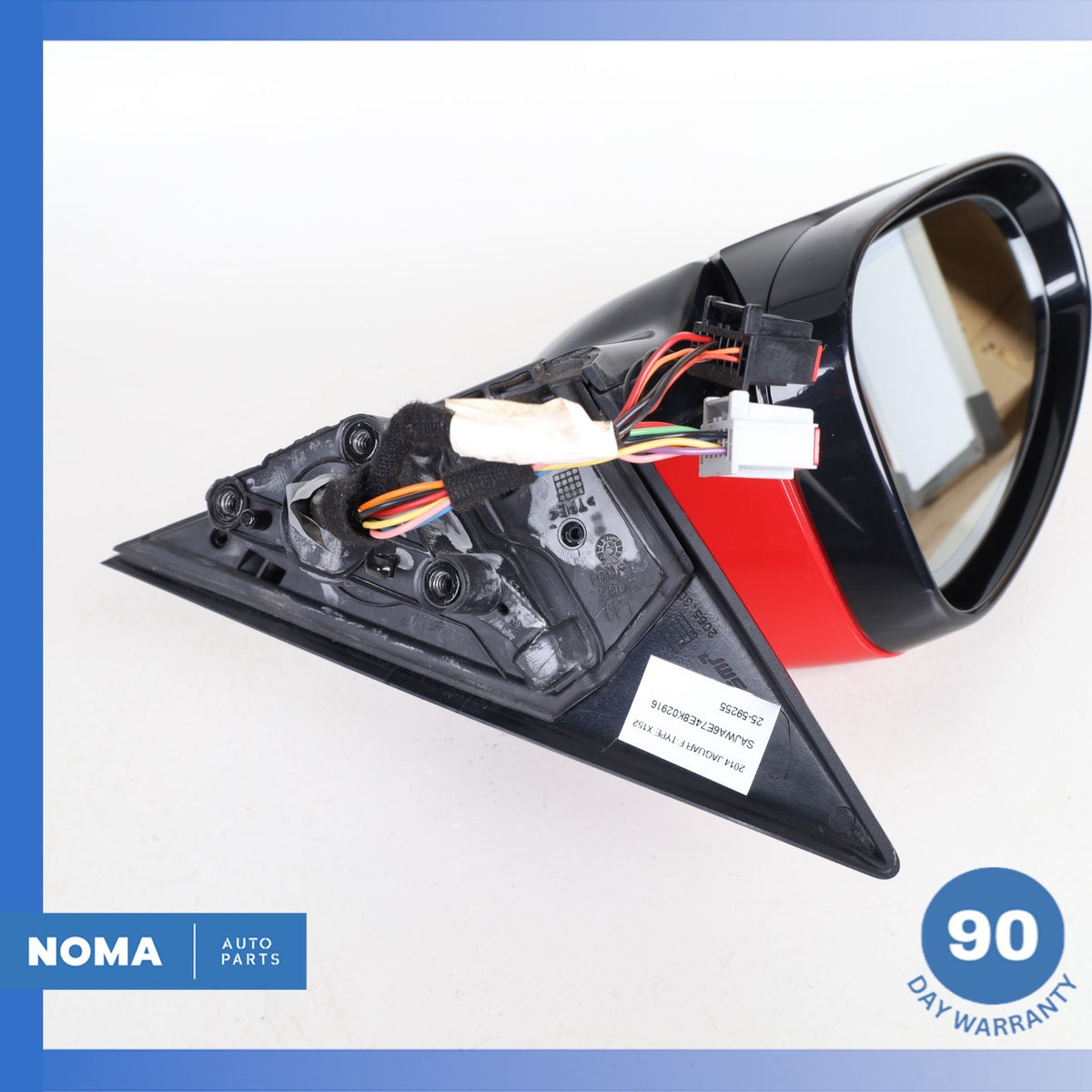 14-24 Jaguar X152 F-Type Left Side Rear View Door Mirror w/ Blind Spot OEM 38k - photo 13