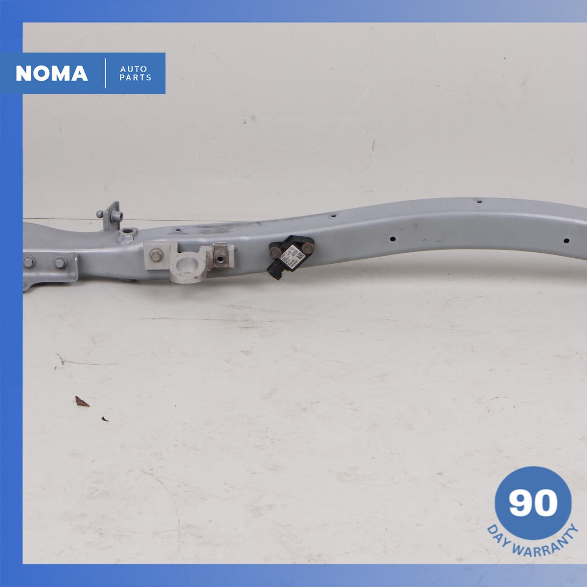 07-15 Jaguar X150 XK XKR Front Crossmember Upper Tie Brace Bar Liquid Silver OEM - photo 4