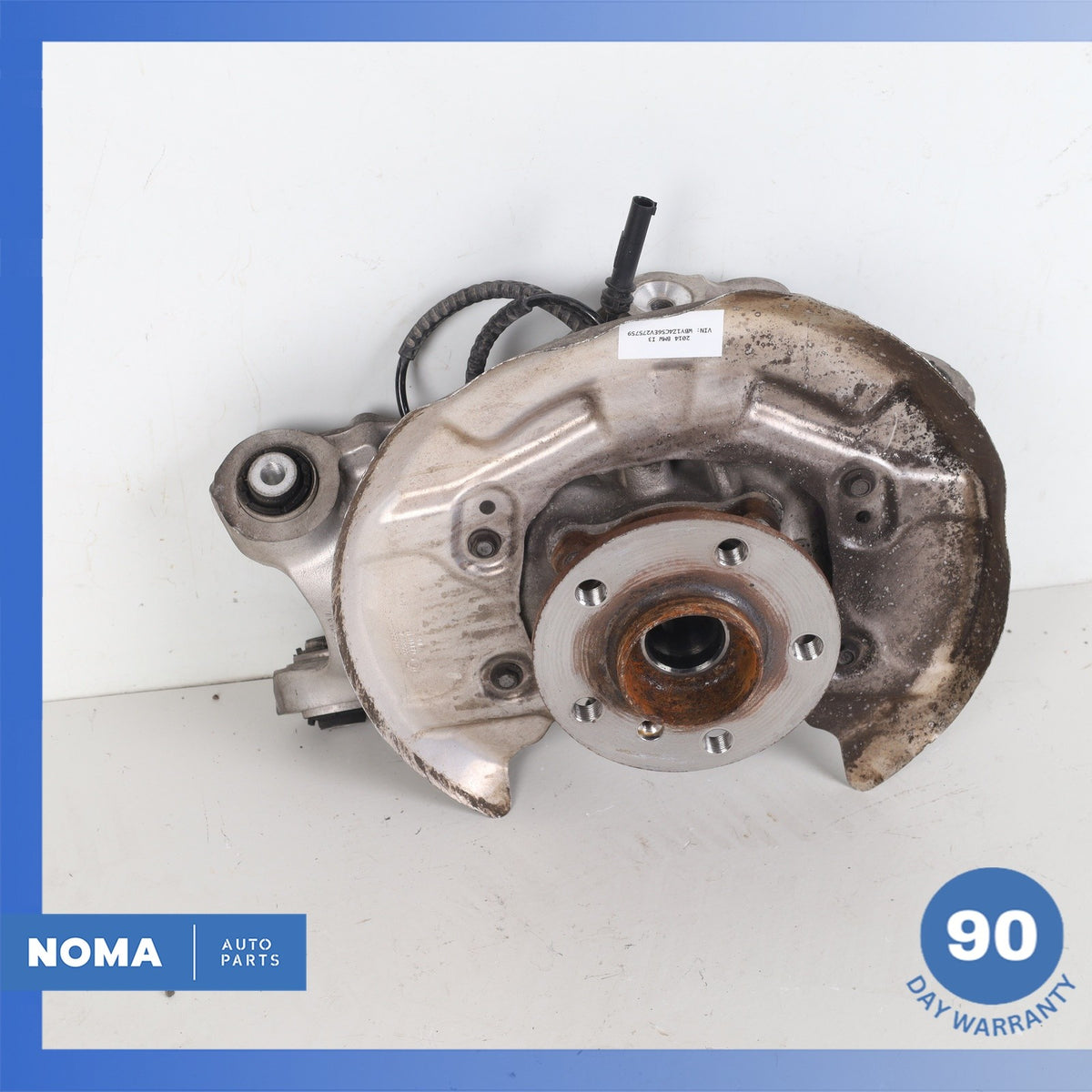 14-21 BMW i3 I01 Hybrid Rear Left Driver Side Spindle Knuckle Hub OEM 78k - photo 2