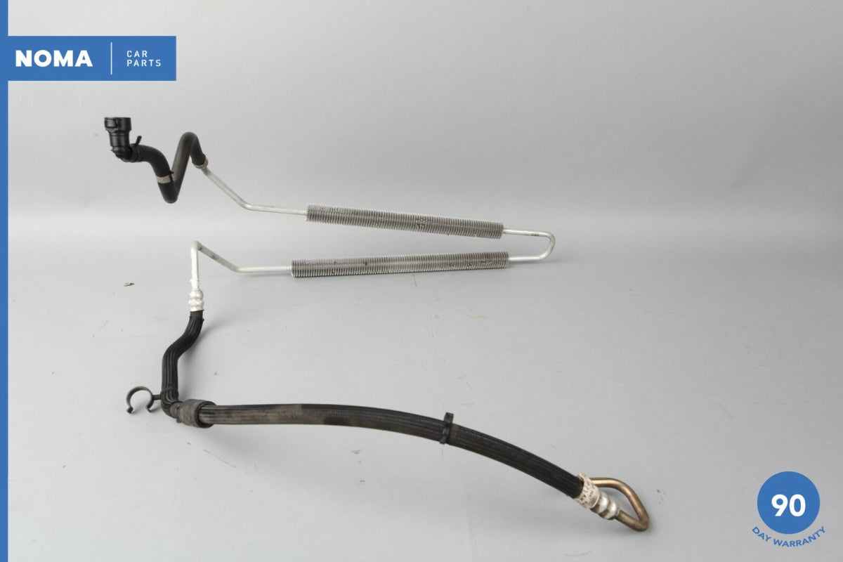 10-15 Jaguar XJ XJL X351 Power Steering Oil Fluid Cooler w/ Hose 8W833L602AB OEM - photo 5