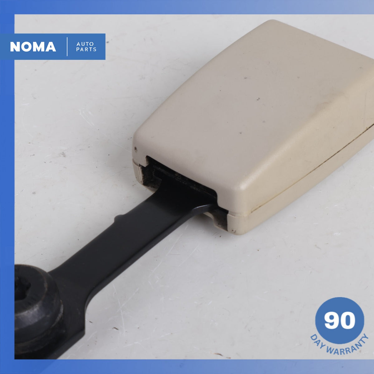 97-99 Jaguar X100 XK8 Right Passenger Side Seat Belt Buckle Beige HJA7012DA OEM - photo 7
