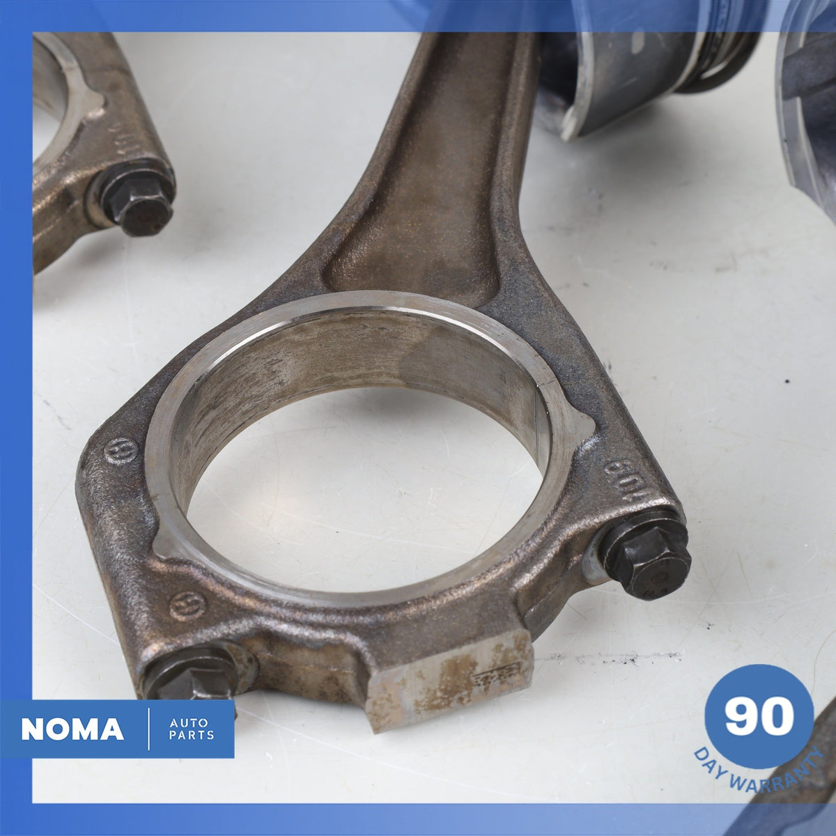 10-15 Jaguar X250 XF 5.0L N/A AJ133 V8 Engine Piston Connecting Rod Set OEM - photo 9