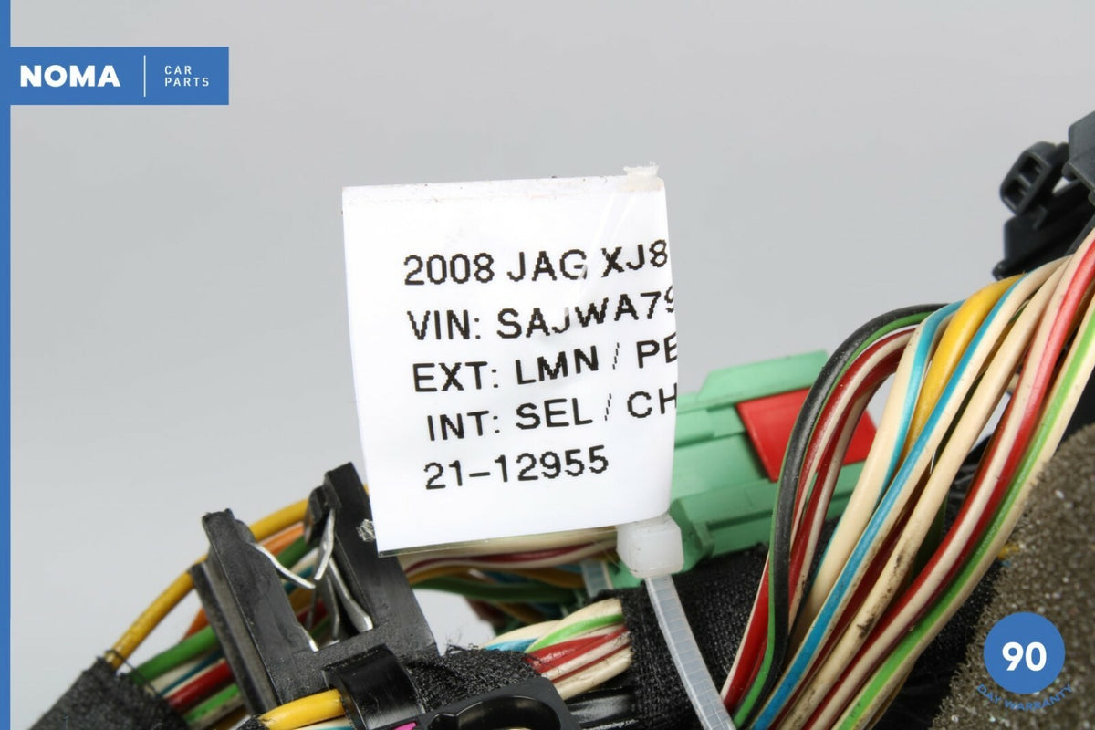 08-09 Jaguar XJ8 XJR VDP X358 Body Salon Cabin Main Wire Wiring Harness OEM - photo 10