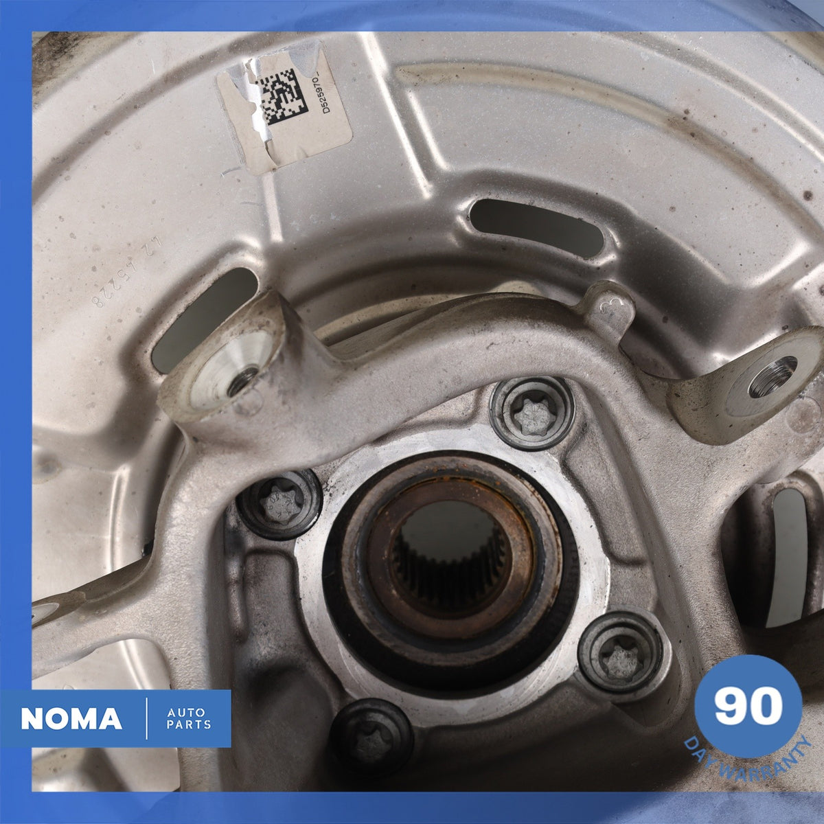 BMW F10 528i Rear Left Driver Side Spindle Knuckle Hub w/ Shield OEM - photo 9