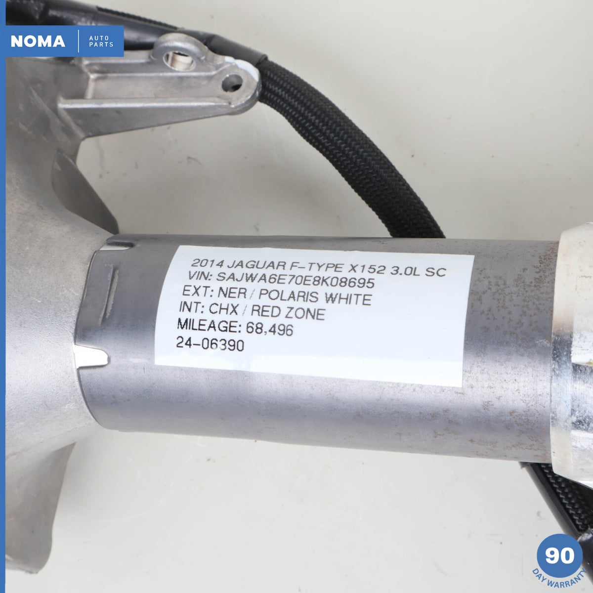 14-15 Jaguar X152 F-Type Steering Column Assembly w/ Motor 2W933C529AP OEM 68k - photo 17