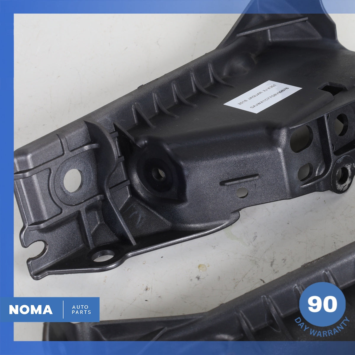 10-19 Jaguar X351 XJ XJR Right & Left Side Fender Support Bracket Mount Set OEM - photo 5