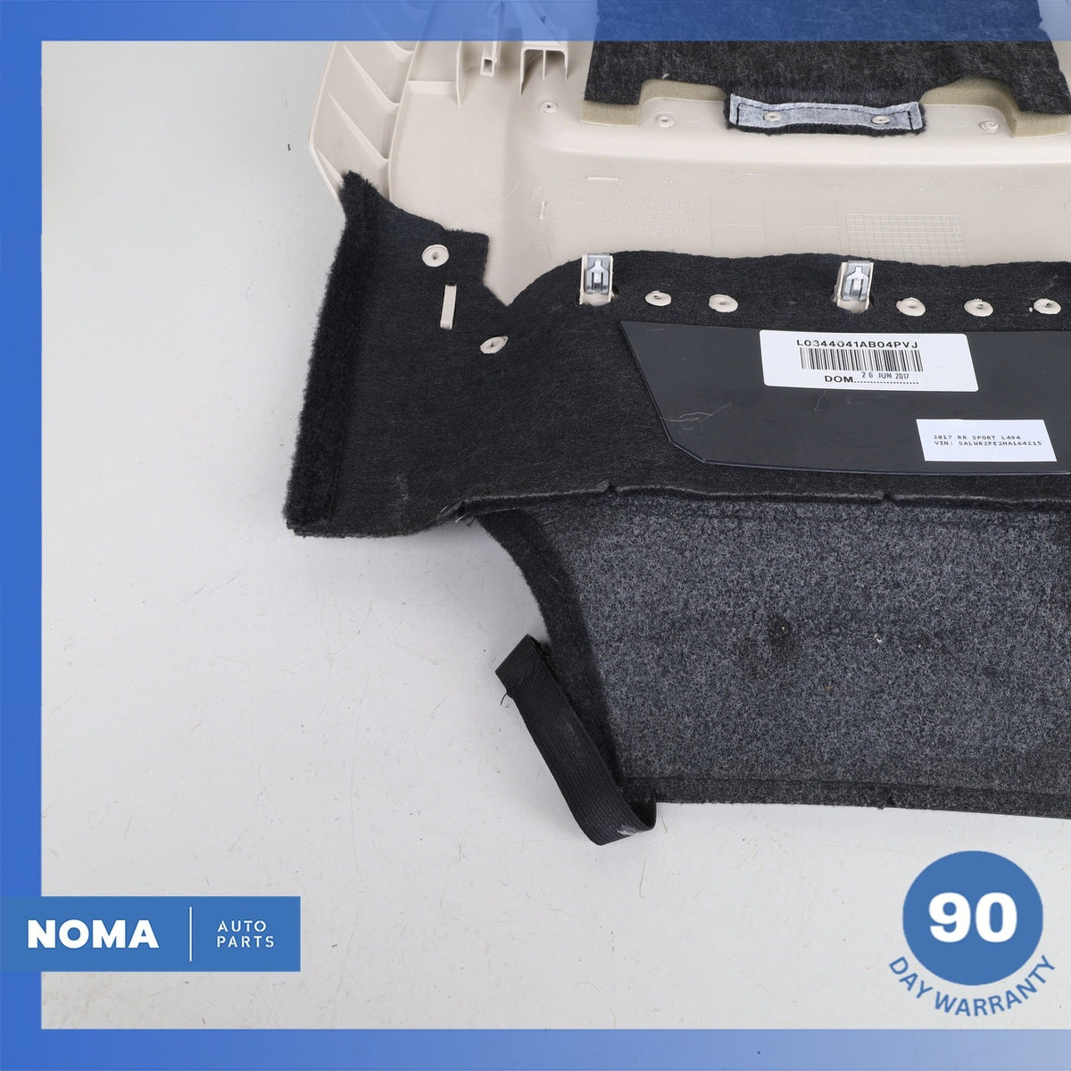 14-17 LR Range Rover Sport L494 Front Right Side Seat Back Cover Panel OEM - photo 13