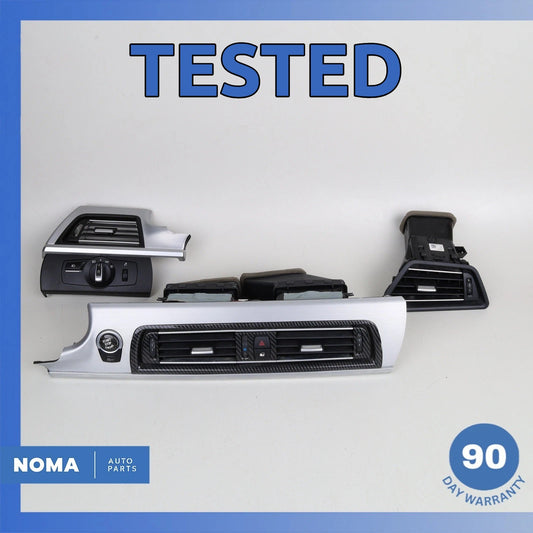 12-15 BMW F13 650i 640i Interior Dashboard A/C Grille Vent Switch Trim Set OEM - photo 1