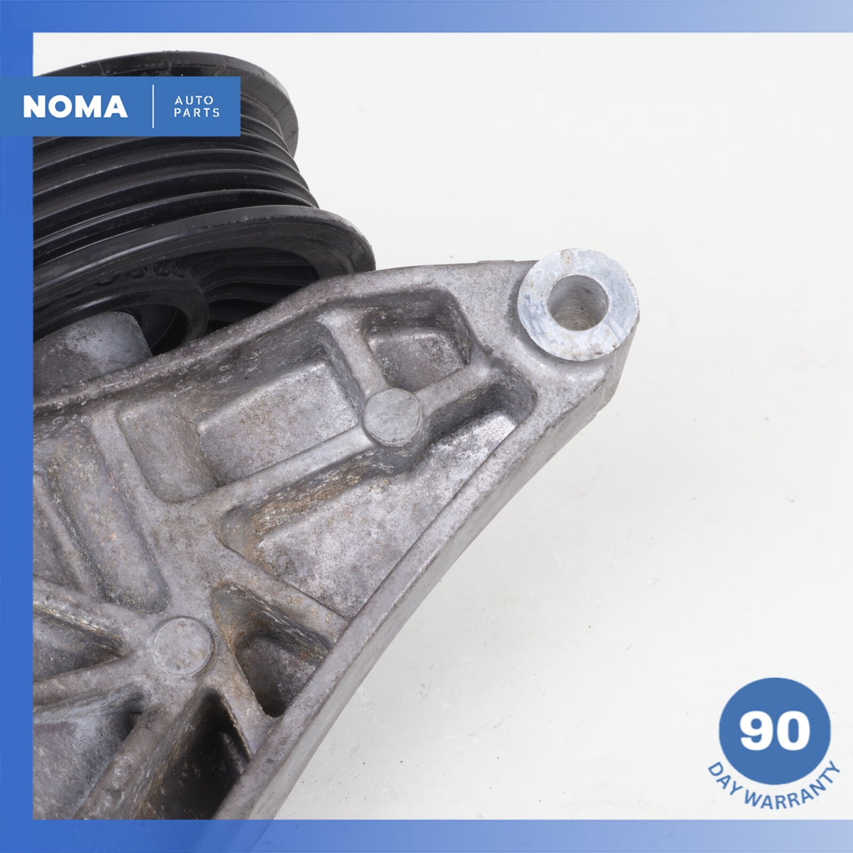 2015 Jaguar X152 F-Type Engine Lower Belt Idler Pulley Bracket w/ Pulley OEM - photo 10