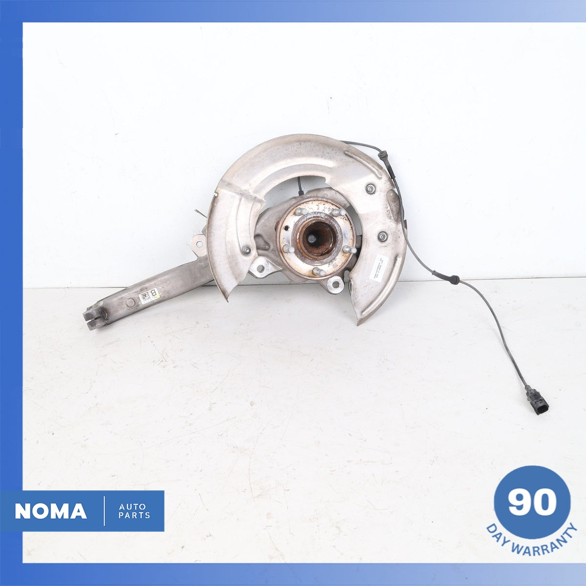 16-18 Jaguar X260 XF Front Right Spindle Knuckle Hub w/ Shield T2H35509 OEM - photo 2