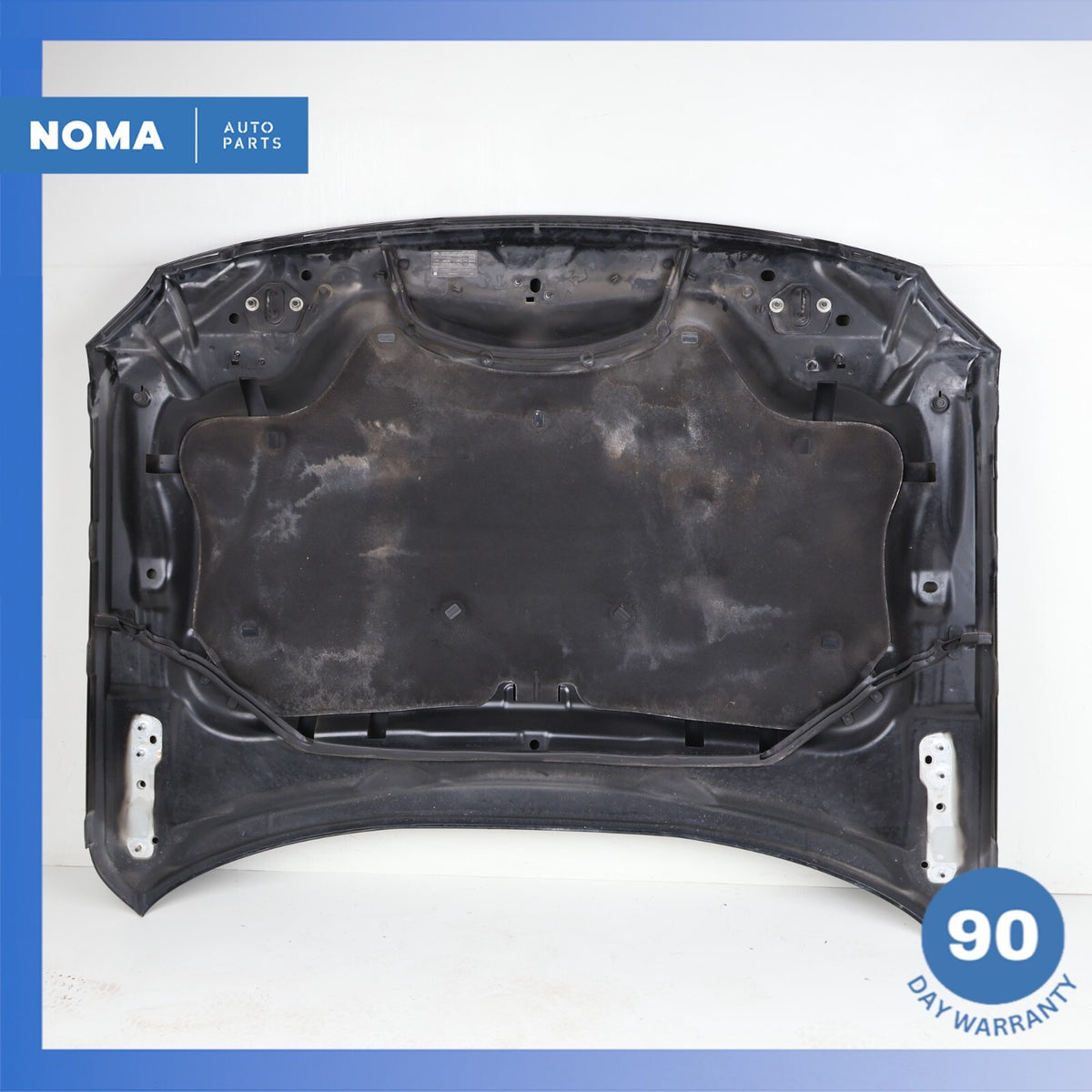 16-23 Jaguar X260 XF Hood Bonnet Cover Panel Assembly Santorini Black OEM - photo 11