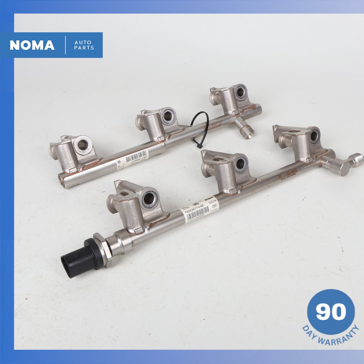 13-21 Jaguar X260 XF F-Type LR4 3.0 AJ126S Engine Fuel Injection Rail Set OEM - photo 9