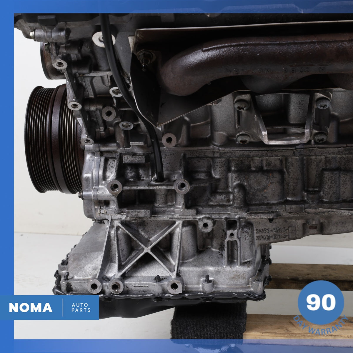 03-06 Jaguar X100 XKR 4.2L Supercharged AJ33S V8 Engine Motor Assembly OEM - photo 10