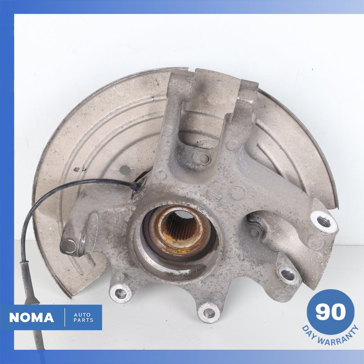 09-19 Jaguar X351 XJ XF XK Rear Right Spindle Knuckle Hub w/Shield OEM - photo 10
