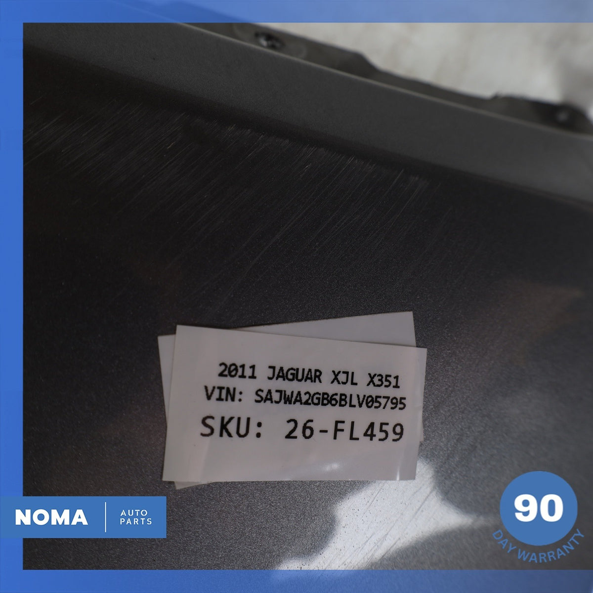 12-15 LR Range Rover Evoque L538 Rear Bumper Cover Panel Assembly Gray OEM - photo 21