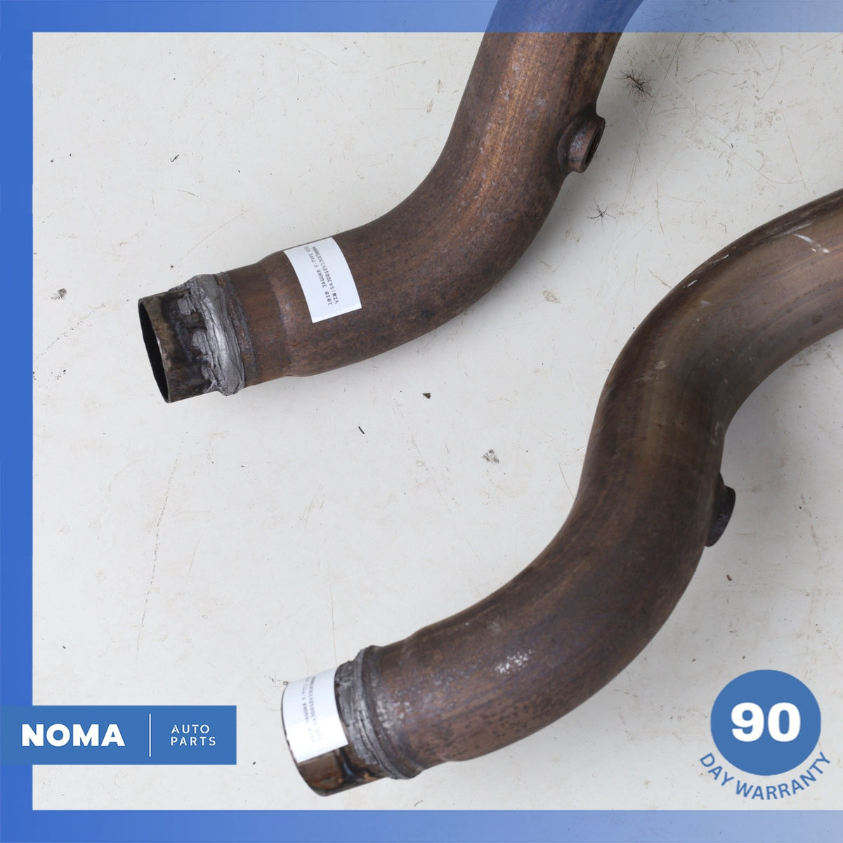 16-20 Jaguar X152 F-Type-S RWD Left & Right Side Exhaust Downpipe Set OEM 59k - photo 12