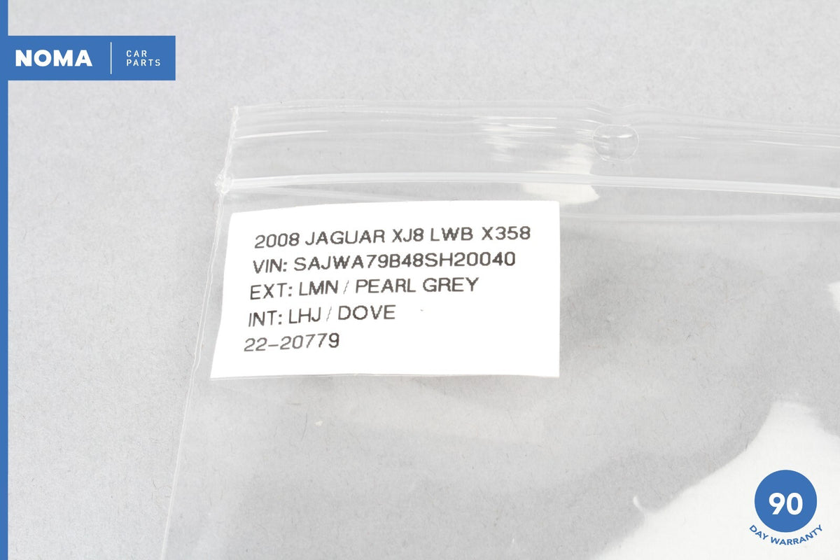 05-09 Jaguar XJ8 VDP X350 Rear Left Driver Side Seatbelt Bezel Guide LHJ OEM - photo 12