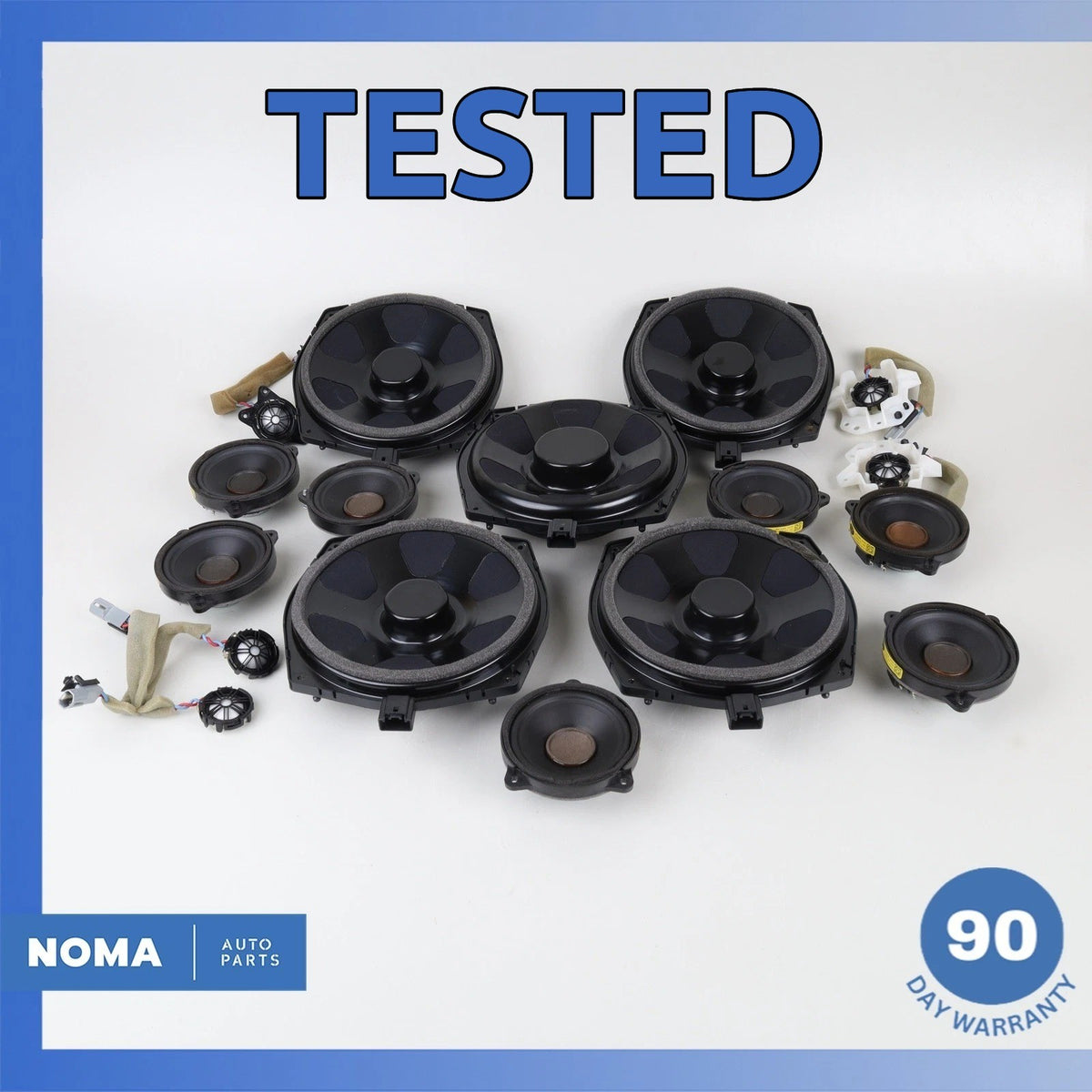 13-22 LR Range Rover Sport L494 Front & Rear Premium Audio 1200W Speaker Set OEM - photo 1