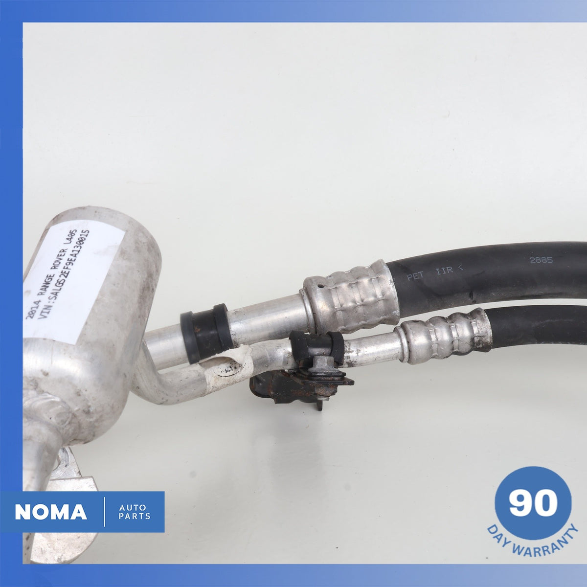 13-22 Land Rover Range Rover L405 A/C AC Air Conditioner Hose Tube Set OEM - photo 3