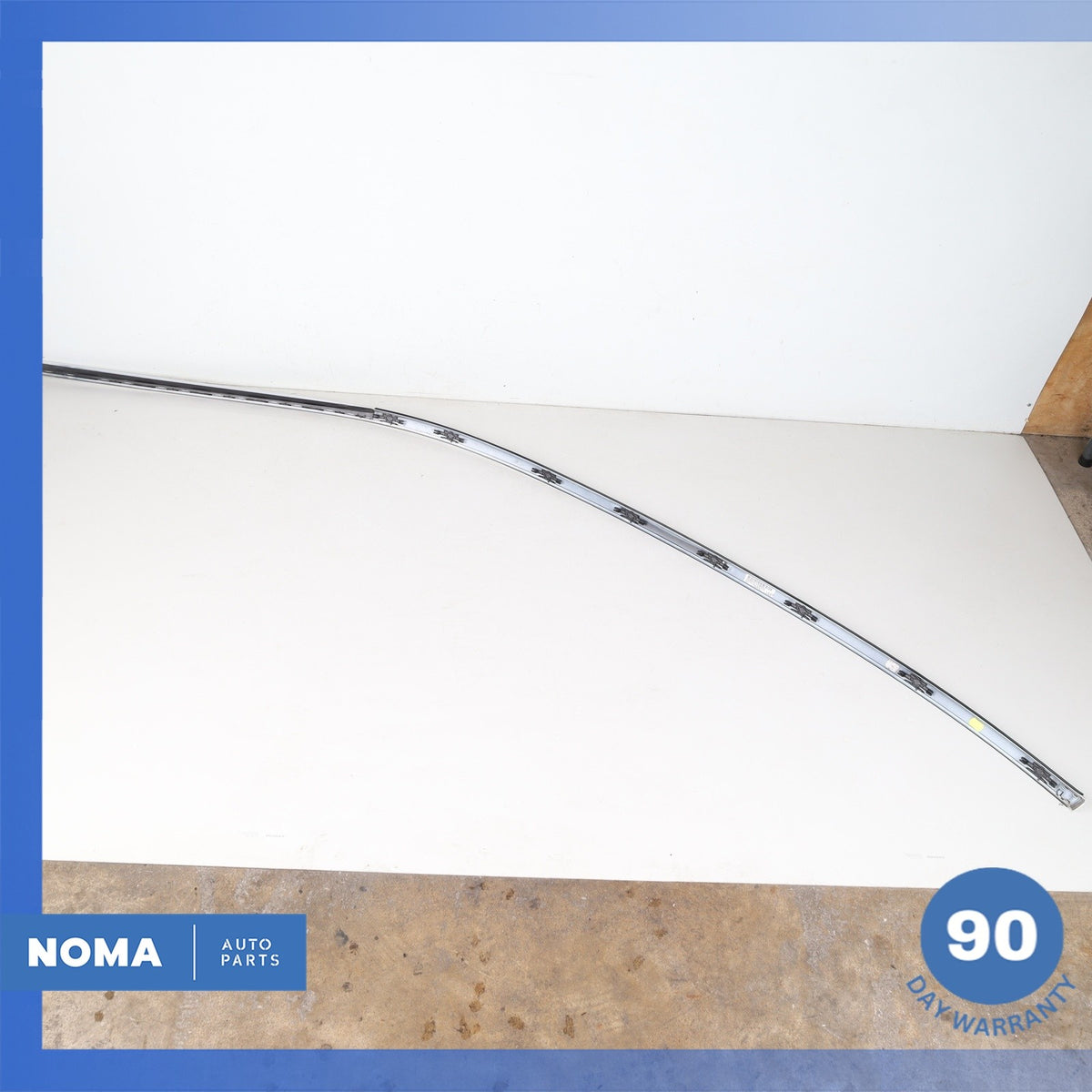 16-22 BMW G12 740i 750i M750i Right Roof Rail Molding White 51137410316 OEM - photo 9