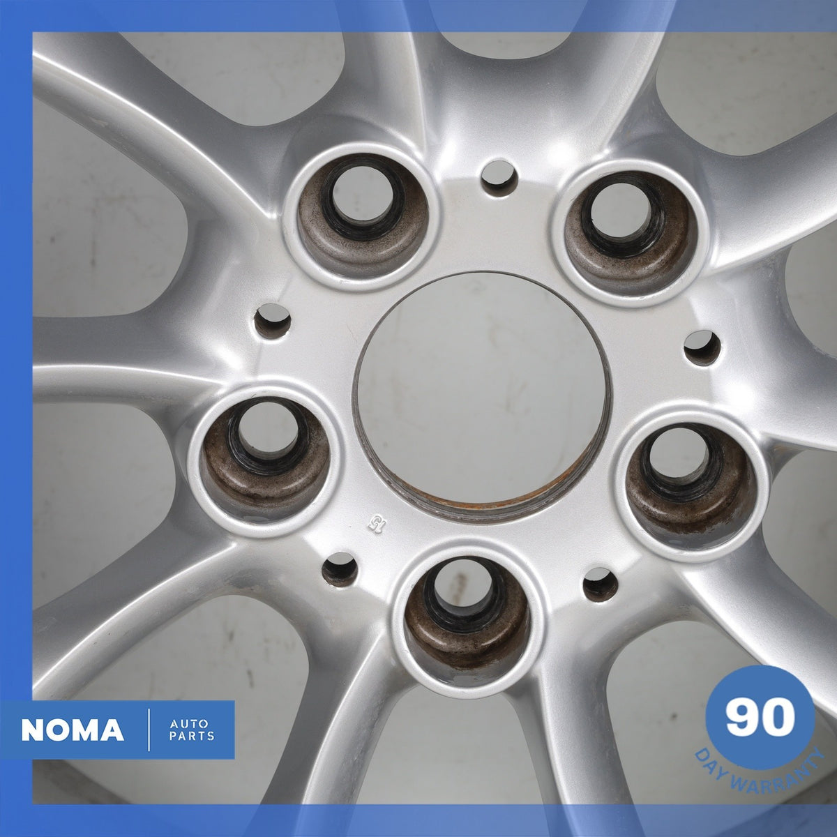 03-08 BMW E85 Z4 Style 106 8 x R17 17" Wheel Rim Silver 36116758191 OEM - photo 11