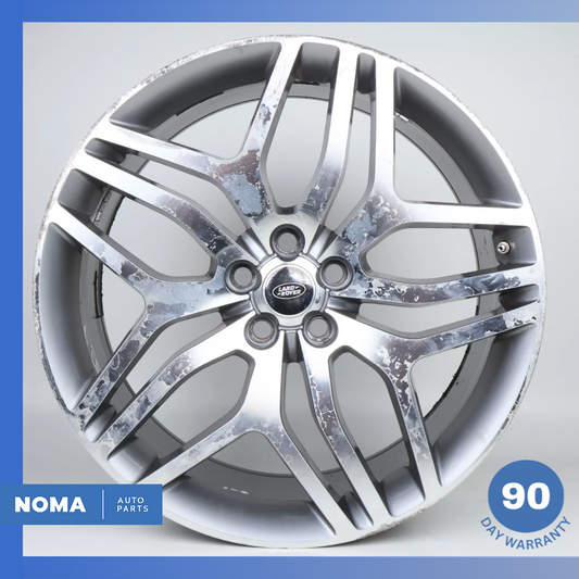 14-22 LR Range Rover Sport L494 Style 7 9.5 x R22 22" Wheel Rim Silver OEM - photo 1