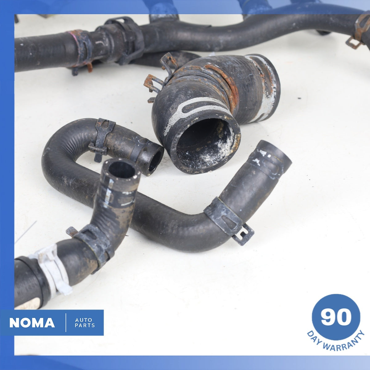 00-02 Jaguar X100 XKR 4.0L Supercharged Engine Radiator Coolant Hose Set OEM - photo 10