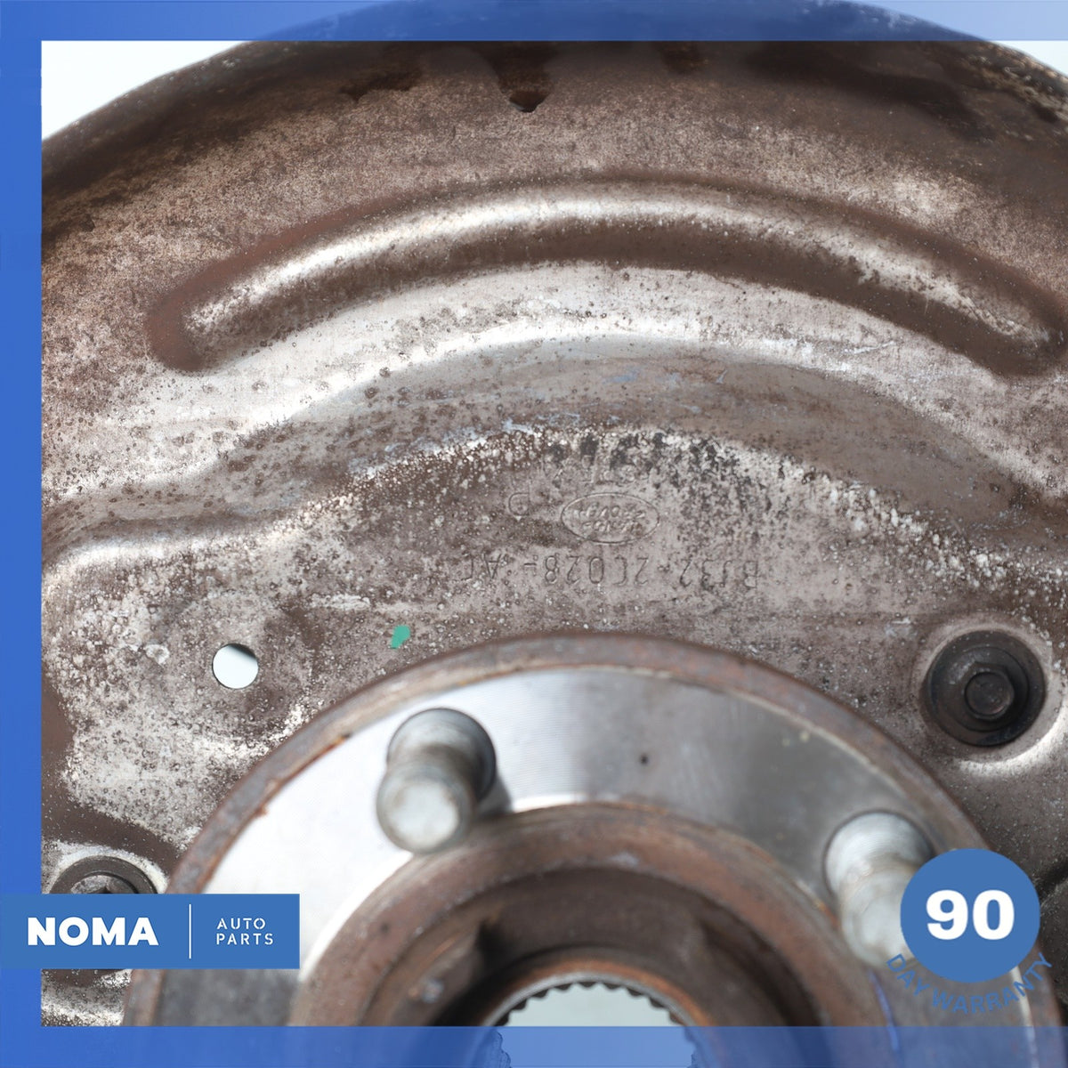 LR Range Rover Evoque L538 Rear Right Spindle Knuckle Hub w/ Shield OEM - photo 5