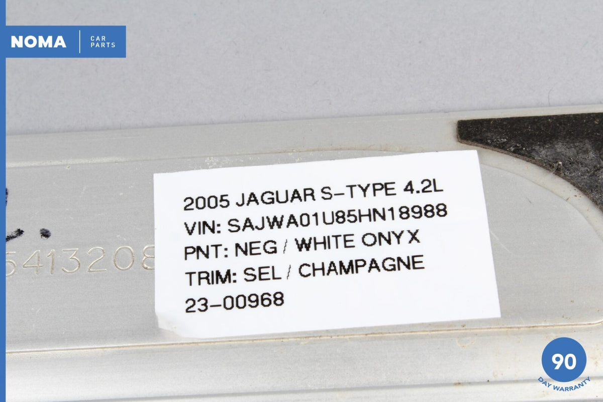 05-08 Jaguar S-Type X204 Front Right or Left Door Scuff Tread Panel Trim OEM - photo 14