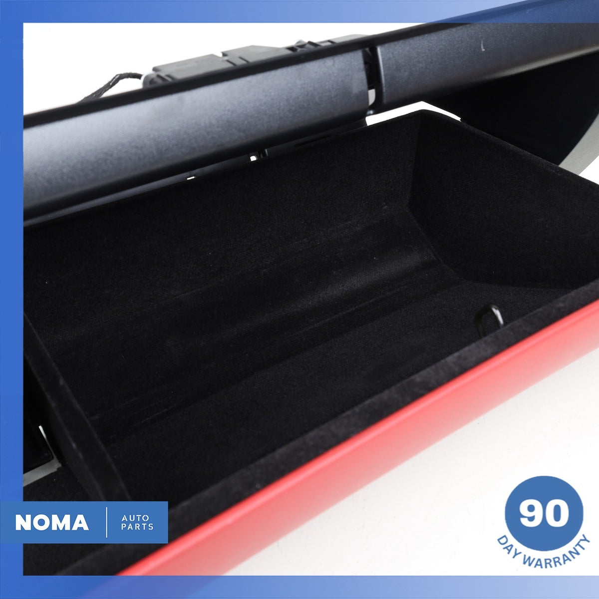 14-24 Jaguar X152 F-Type Glovebox Glove Box Compartment Trim Red OEM - photo 7
