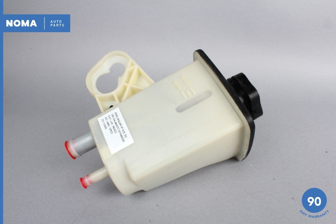 09-10 Jaguar XF X250 S-Type Power Steering Fluid Reservoir Tank 4R833R700AC OEM - photo 12