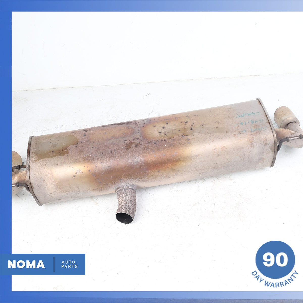 12-17 Land Rover Range Rover Evoque L538 Rear Dual Exhaust Muffler Assembly OEM - photo 6