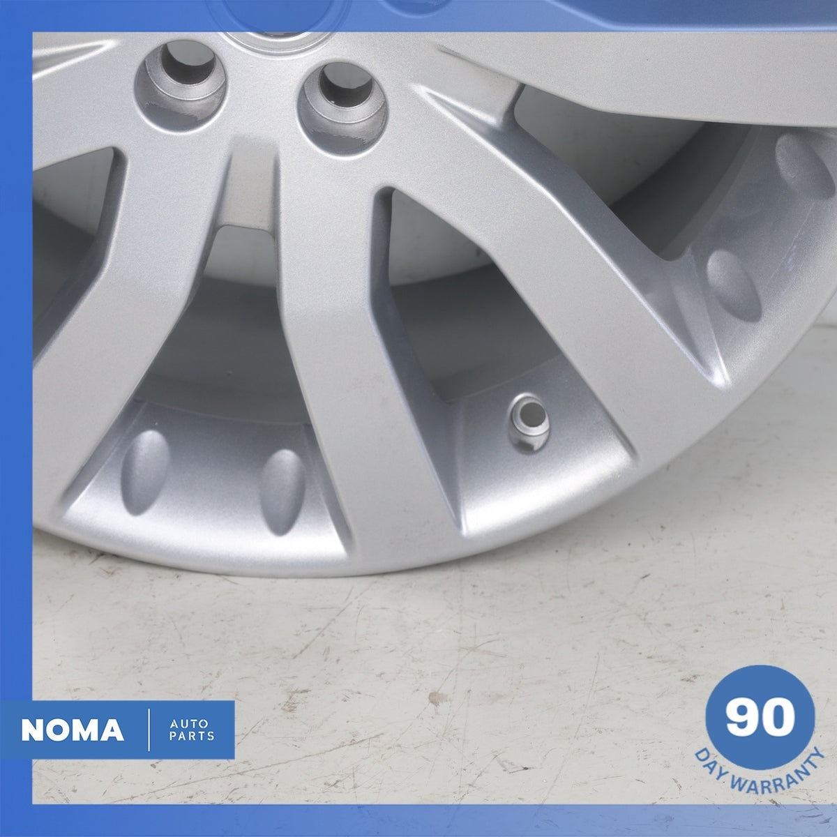 06-09 LR Range Rover Sport L320 Silver Sparkle 9.5 x R20 20" Wheel Rim OEM - photo 5