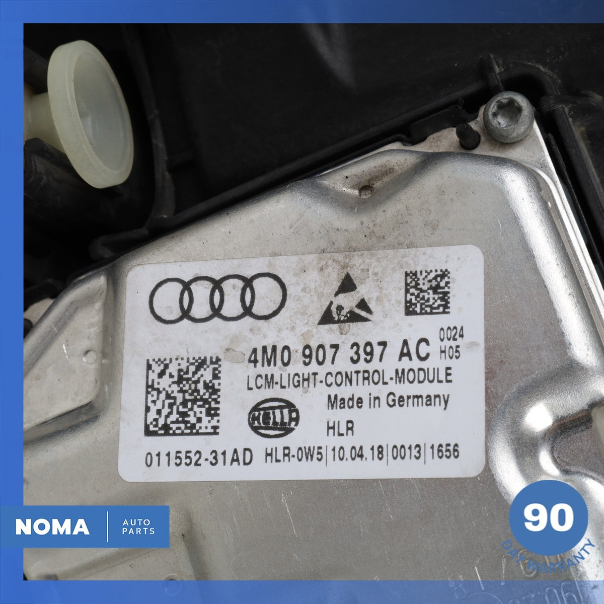 17-19 Audi 4M Q7 LED Headlight Head Light Lamp Left 4M0941773B OEM - photo 13
