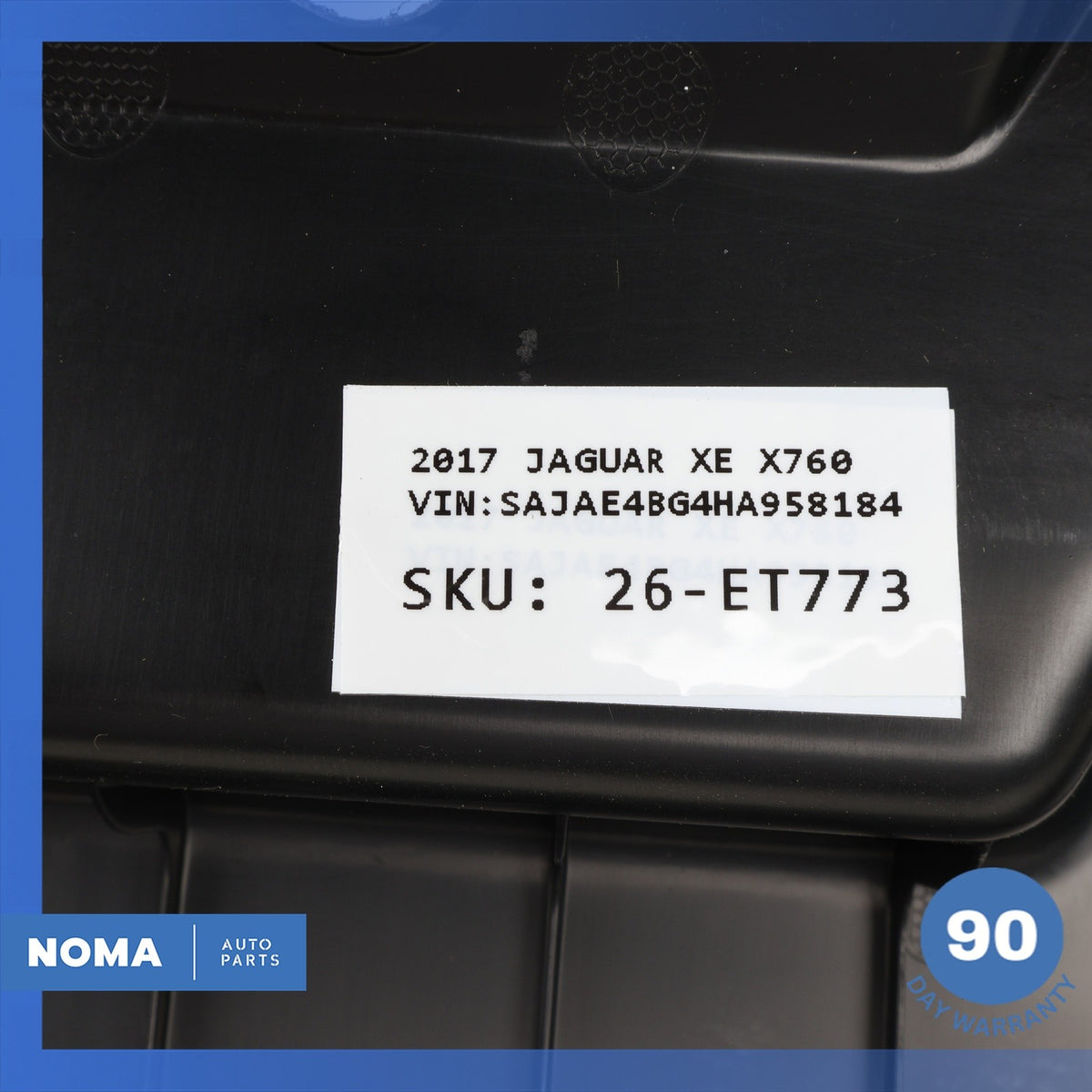 17-20 Jaguar X760 XE Trunk Loading Sill Scuff Trim Cover GX73406A64AE OEM - photo 14