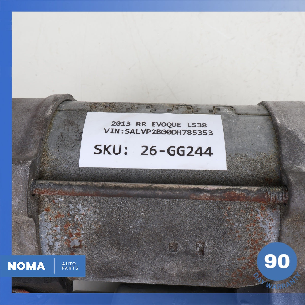 12-19 LR Range Rover Evoque L538 Engine Motor Starter BJ3211001AD OEM - photo 11