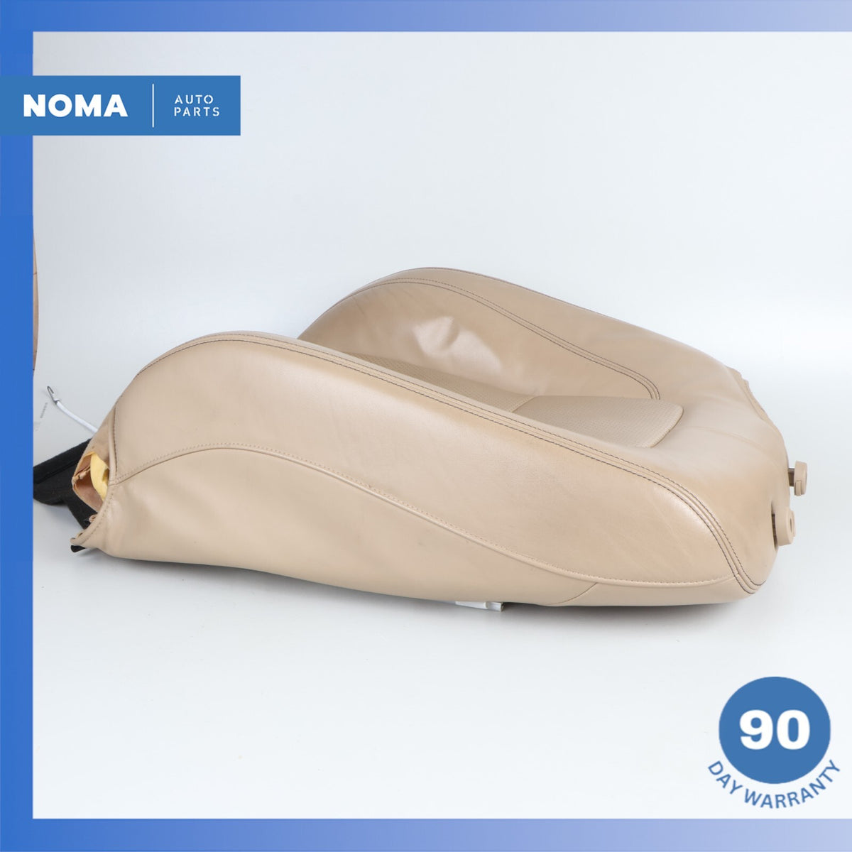 10-15 Jaguar X150 XK XKR Front Right Passenger Upper Seat Cushion Beige OEM - photo 13