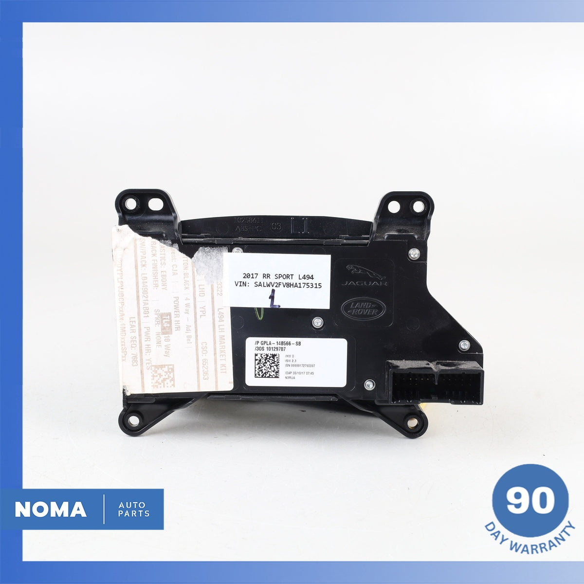 Range Rover Sport L494 Front Left Side Seat Control Adjustment Switch OEM - photo 5